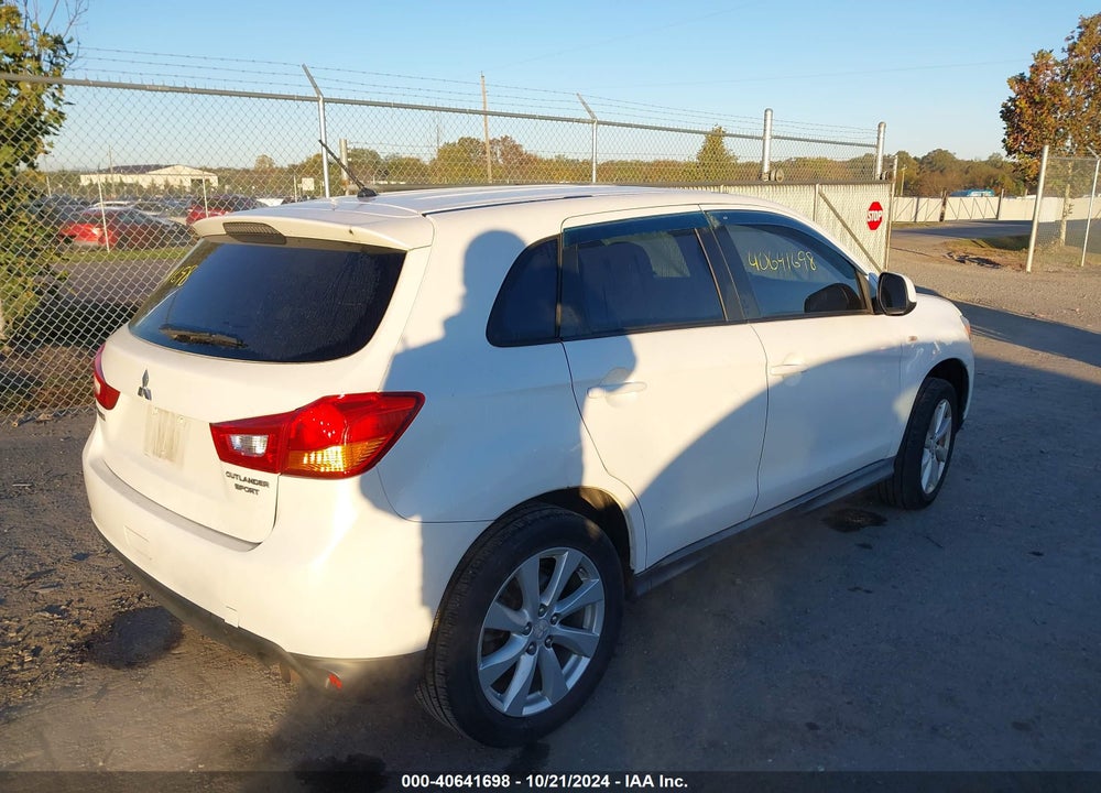 2014 MITSUBISHI OUTLANDER SPORT ES VIN: 4A4AP3AU8EE029512