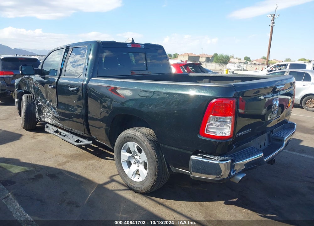 2019 RAM 1500 BIG HORN/LONE STAR 4X2 6'4 BOX VIN: 1C6RREBT7KN628250