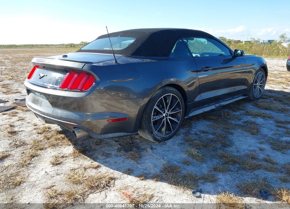 2017 FORD MUSTANG ECOBOOST PREMIUM VIN: 1FATP8UH2H5257933