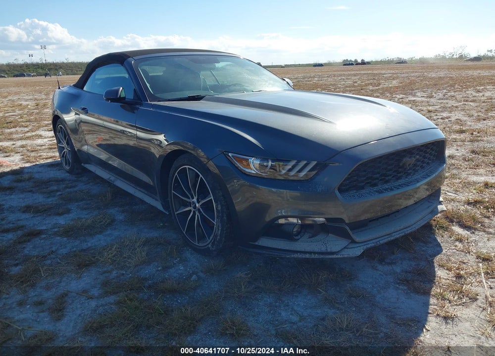 2017 FORD MUSTANG ECOBOOST PREMIUM VIN: 1FATP8UH2H5257933