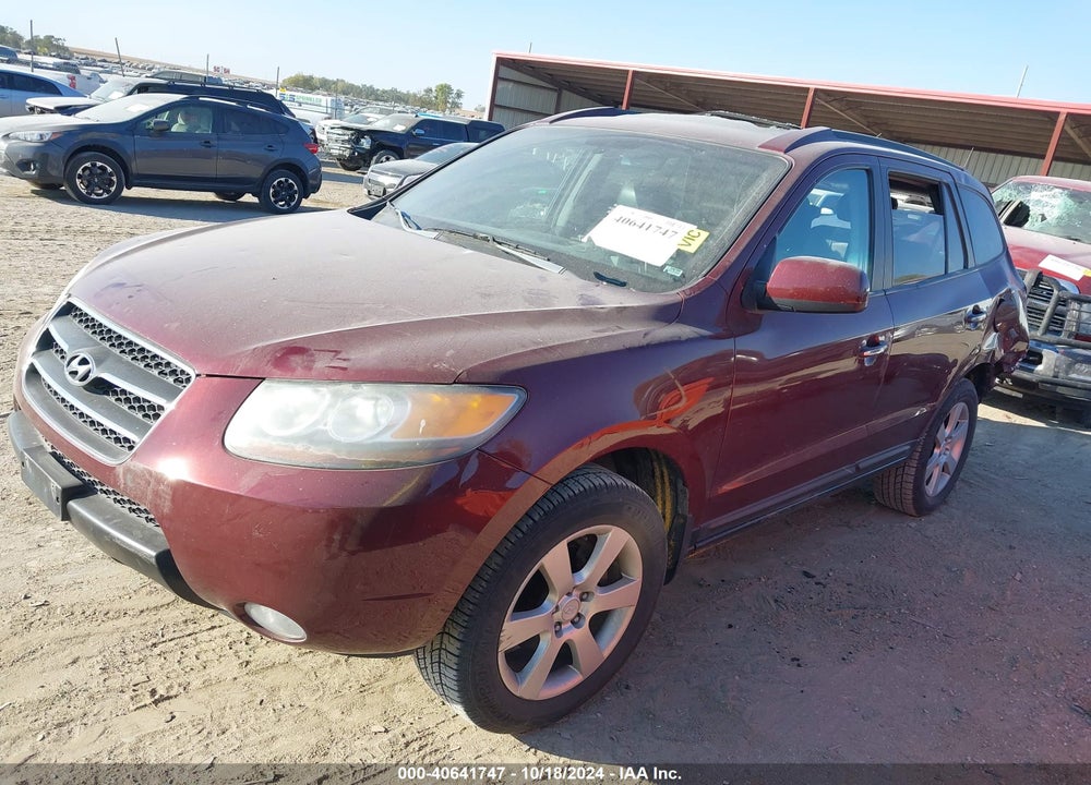 2007 HYUNDAI SANTA FE LIMITED/SE VIN: 5NMSH73E87H116994