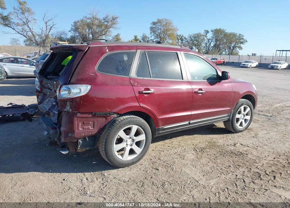 2007 HYUNDAI SANTA FE LIMITED/SE VIN: 5NMSH73E87H116994