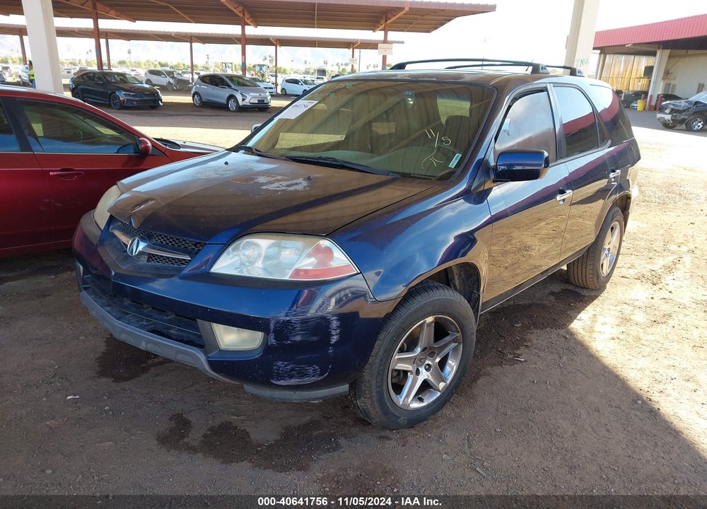 2003 ACURA MDX VIN: 2HNYD18943H547511
