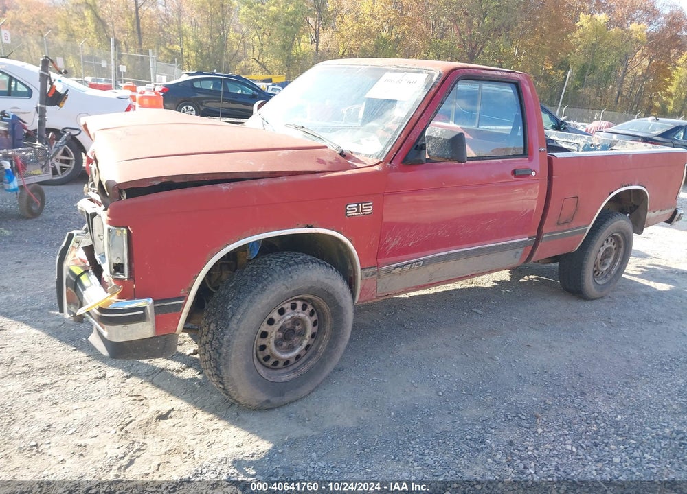 1990 GMC S TRUCK S15 VIN: 1GTDT14Z5L2511820