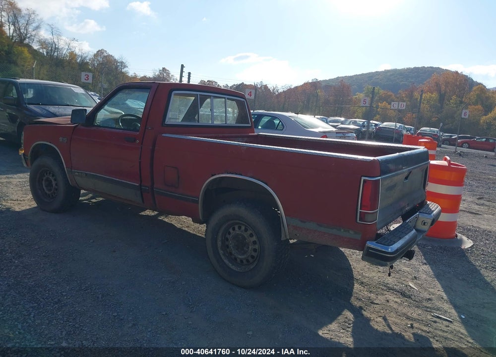 1990 GMC S TRUCK S15 VIN: 1GTDT14Z5L2511820