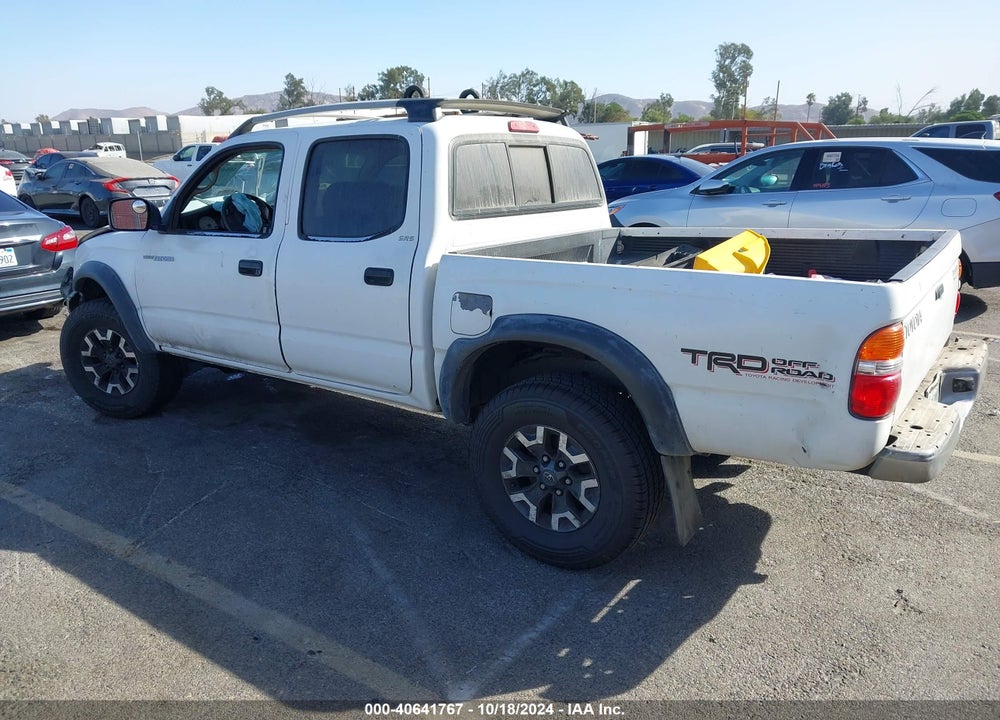 2002 TOYOTA TACOMA PRERUNNER V6 VIN: 5TEGN92N02Z884019