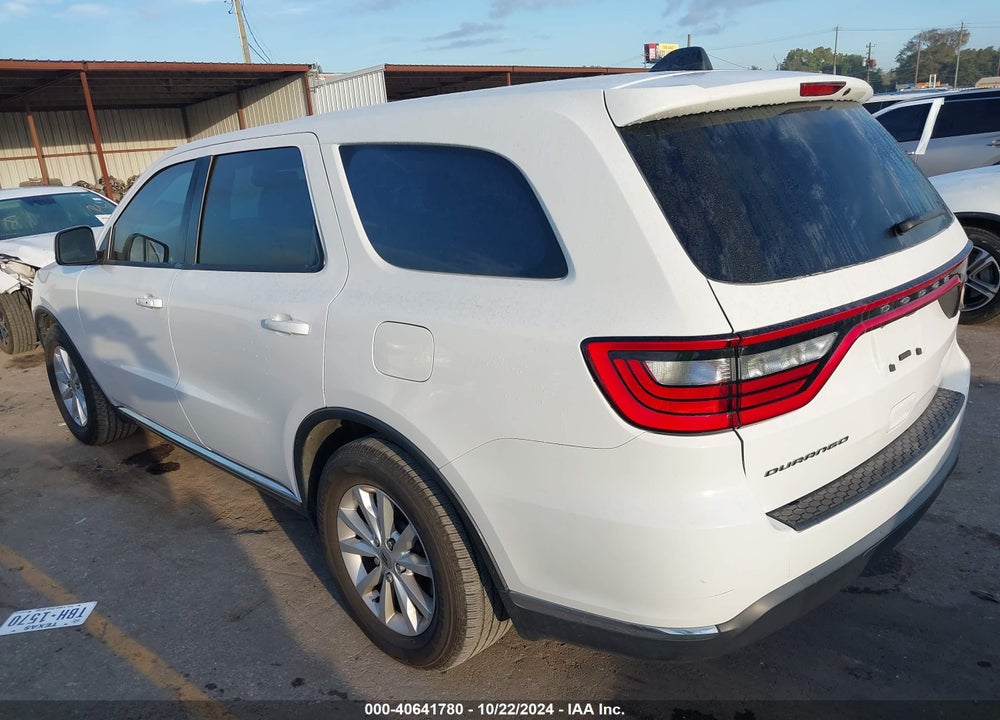2019 DODGE DURANGO SXT RWD VIN: 1C4RDHAG7KC691390