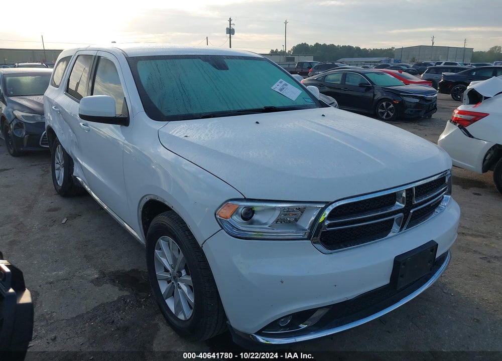 2019 DODGE DURANGO SXT RWD VIN: 1C4RDHAG7KC691390