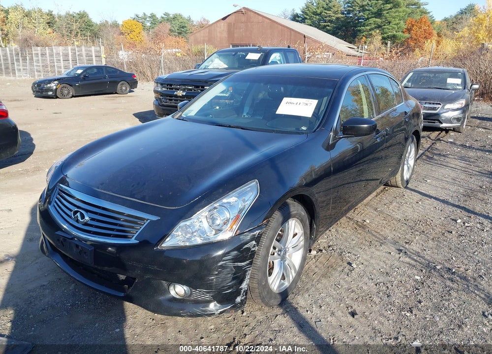 2012 INFINITI G37X VIN: JN1CV6AR8CM974758