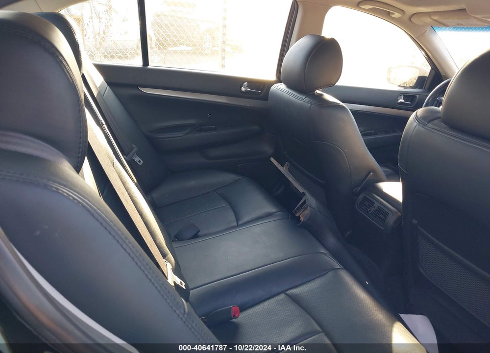 2012 INFINITI G37X VIN: JN1CV6AR8CM974758