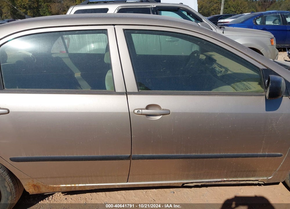 2005 TOYOTA COROLLA CE VIN: 2T1BR32E35C477768