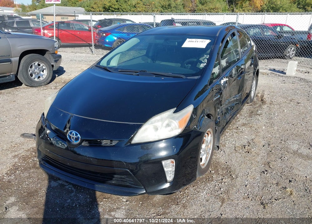 2011 TOYOTA PRIUS TWO VIN: JTDKN3DU6B0253643