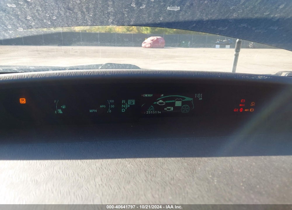 2011 TOYOTA PRIUS TWO VIN: JTDKN3DU6B0253643