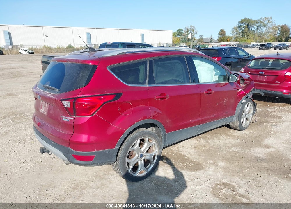2019 FORD ESCAPE TITANIUM VIN: 1FMCU9J99KUA69859