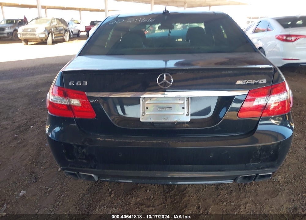 2011 MERCEDES-BENZ E 63 AMG VIN: WDDHF7HB1BA476034