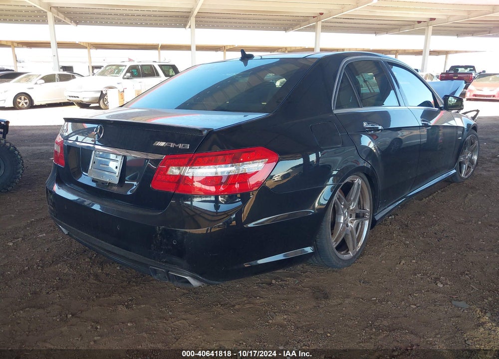 2011 MERCEDES-BENZ E 63 AMG VIN: WDDHF7HB1BA476034
