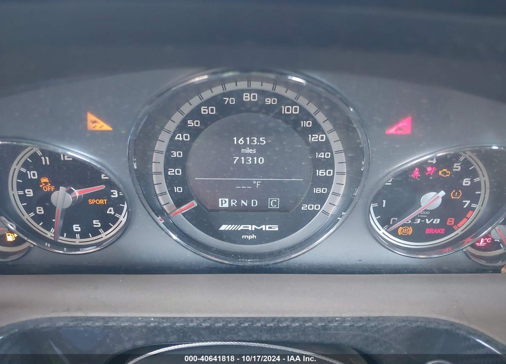 2011 MERCEDES-BENZ E 63 AMG VIN: WDDHF7HB1BA476034