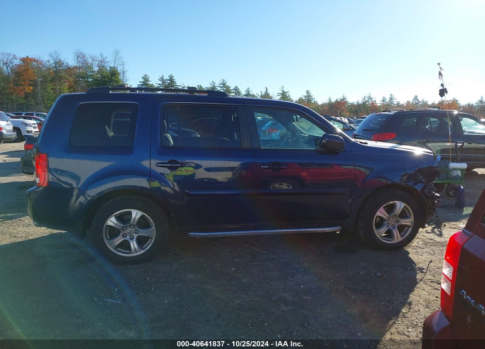 2014 HONDA PILOT EX-L VIN: 5FNYF4H53EB042244