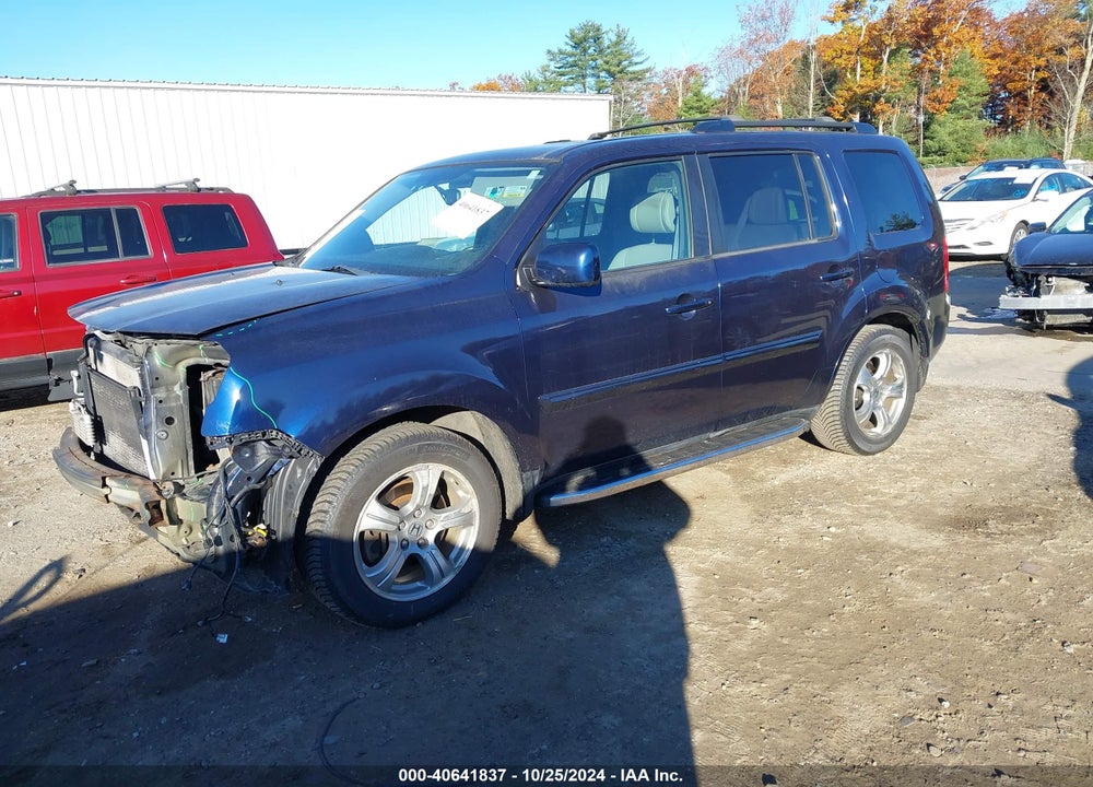 2014 HONDA PILOT EX-L VIN: 5FNYF4H53EB042244