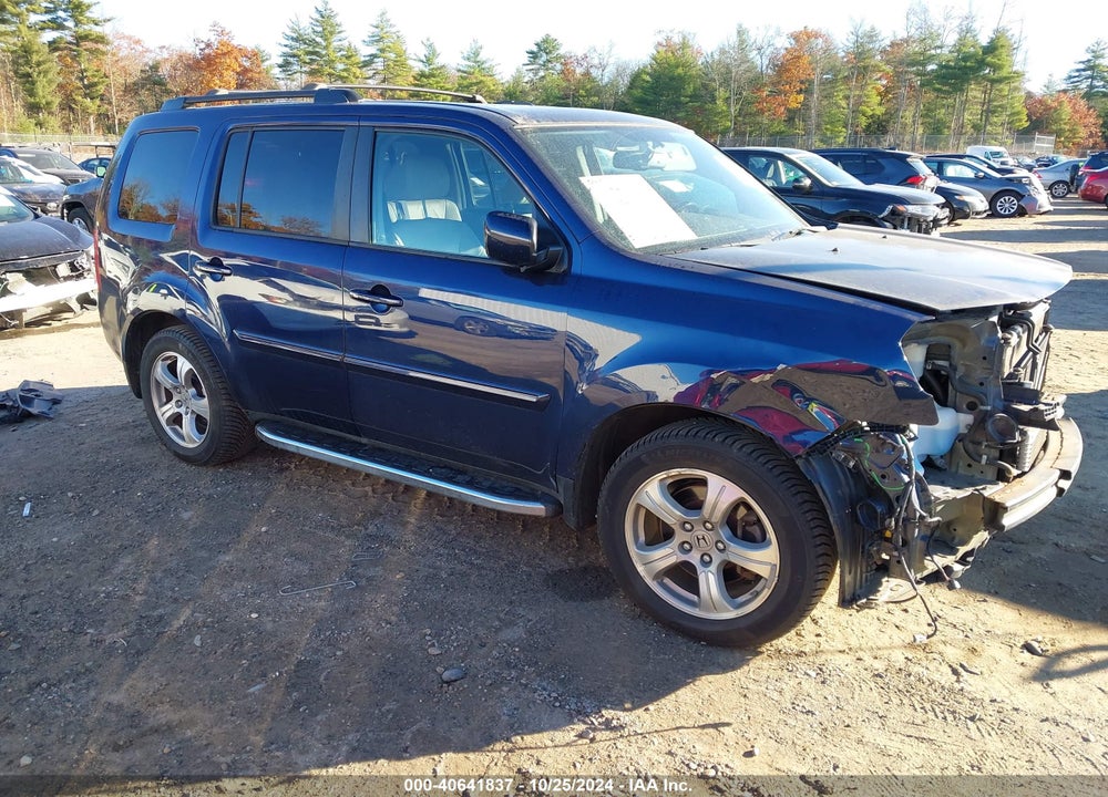 2014 HONDA PILOT EX-L VIN: 5FNYF4H53EB042244