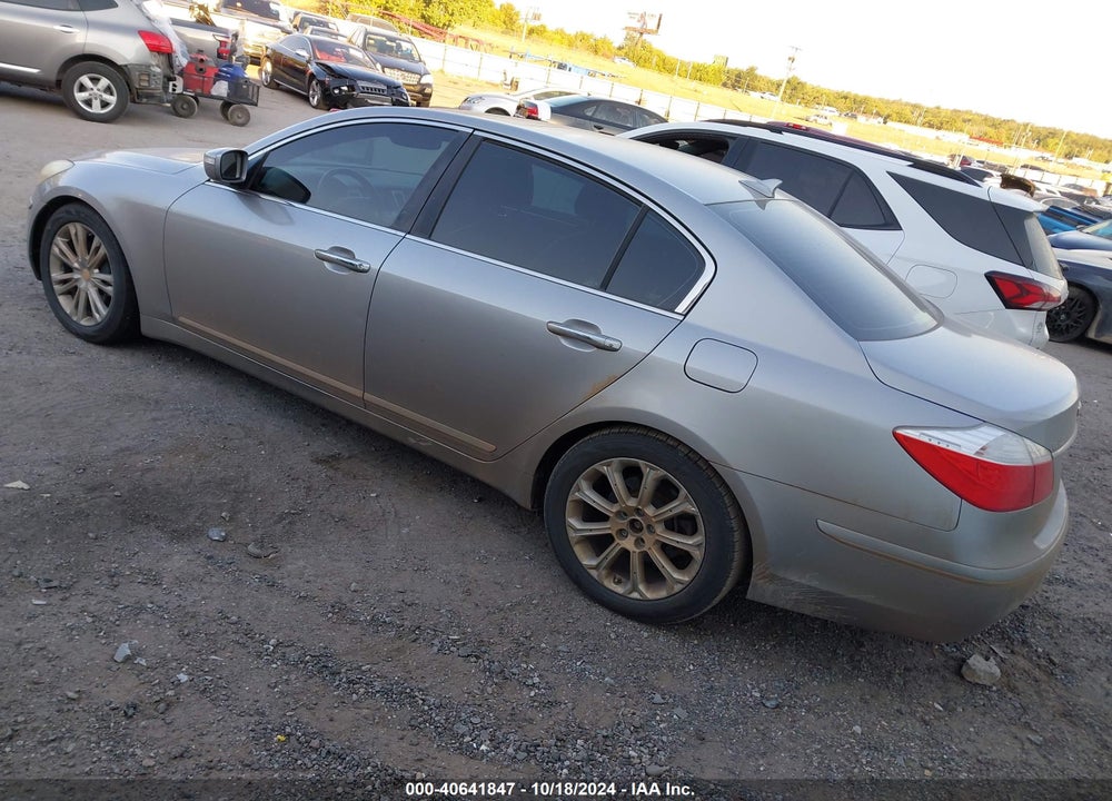 2009 HYUNDAI GENESIS 4.6 VIN: KMHGC46FX9U059373