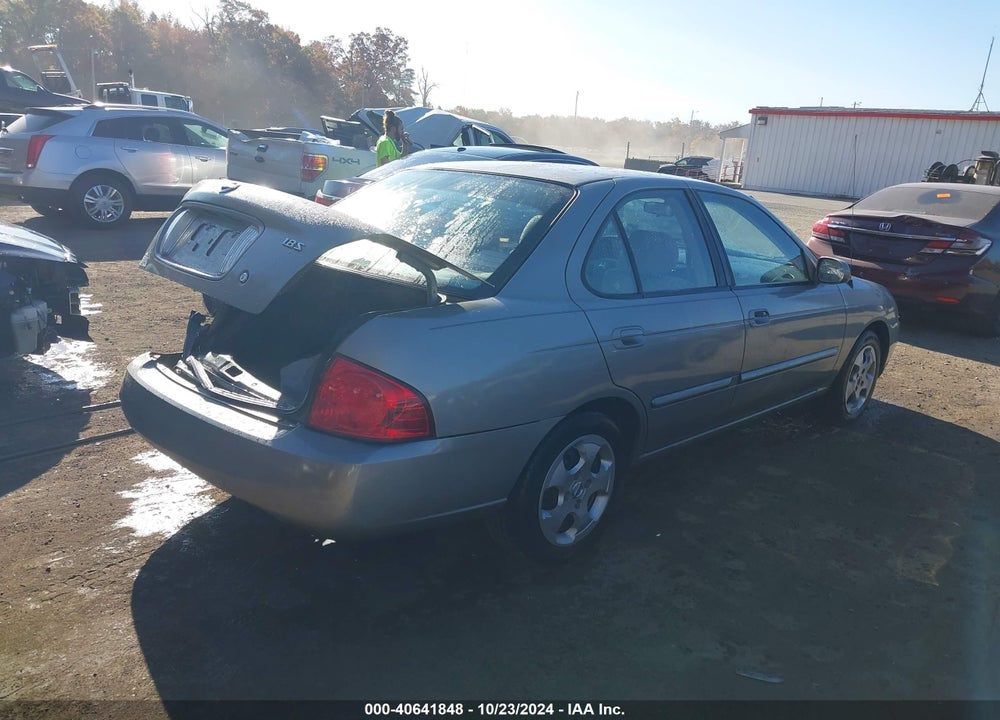2004 NISSAN SENTRA 1.8S VIN: 3N1CB51D44L828618