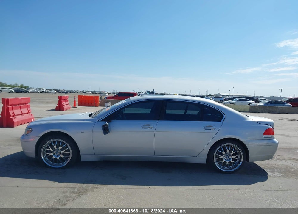 2002 BMW 745LI VIN: WBAGN63492DR02673