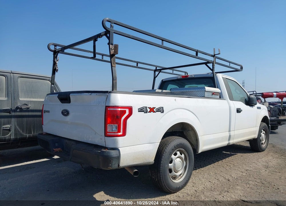 2017 FORD F-150 XL VIN: 1FTMF1EF7HKE54166