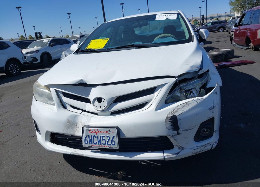 2012 TOYOTA COROLLA LE VIN: 2T1BU4EE1CC835625