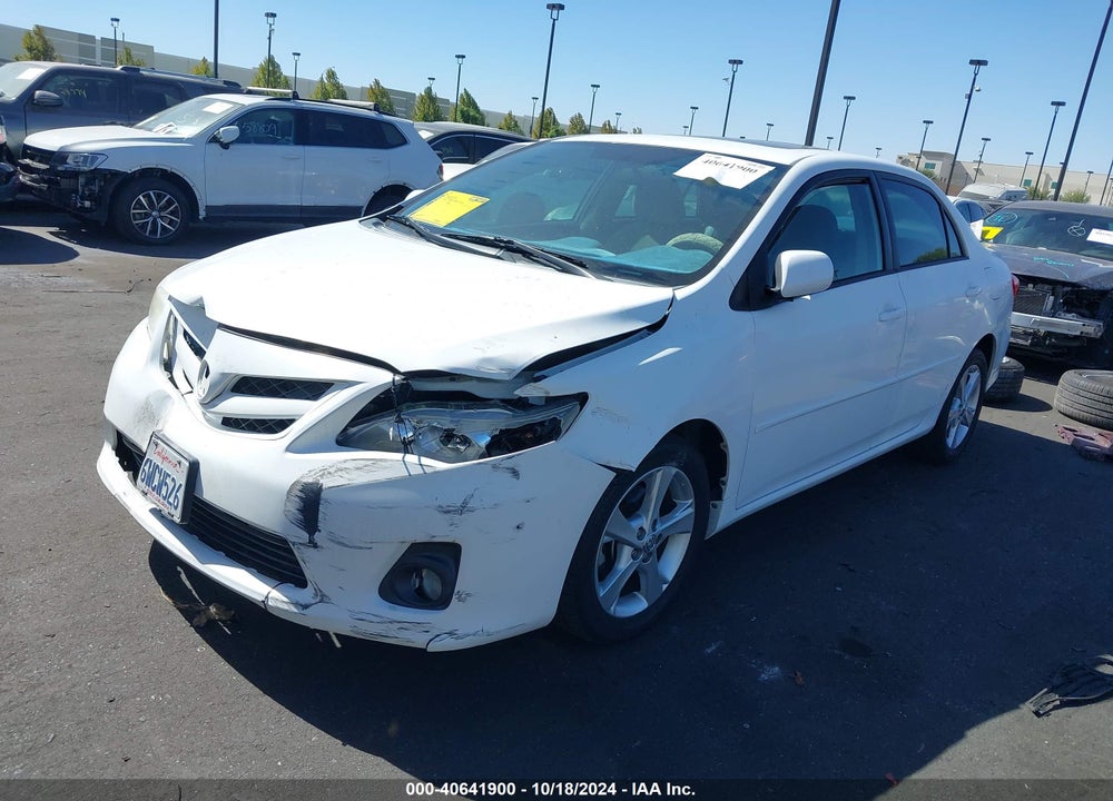 2012 TOYOTA COROLLA LE VIN: 2T1BU4EE1CC835625