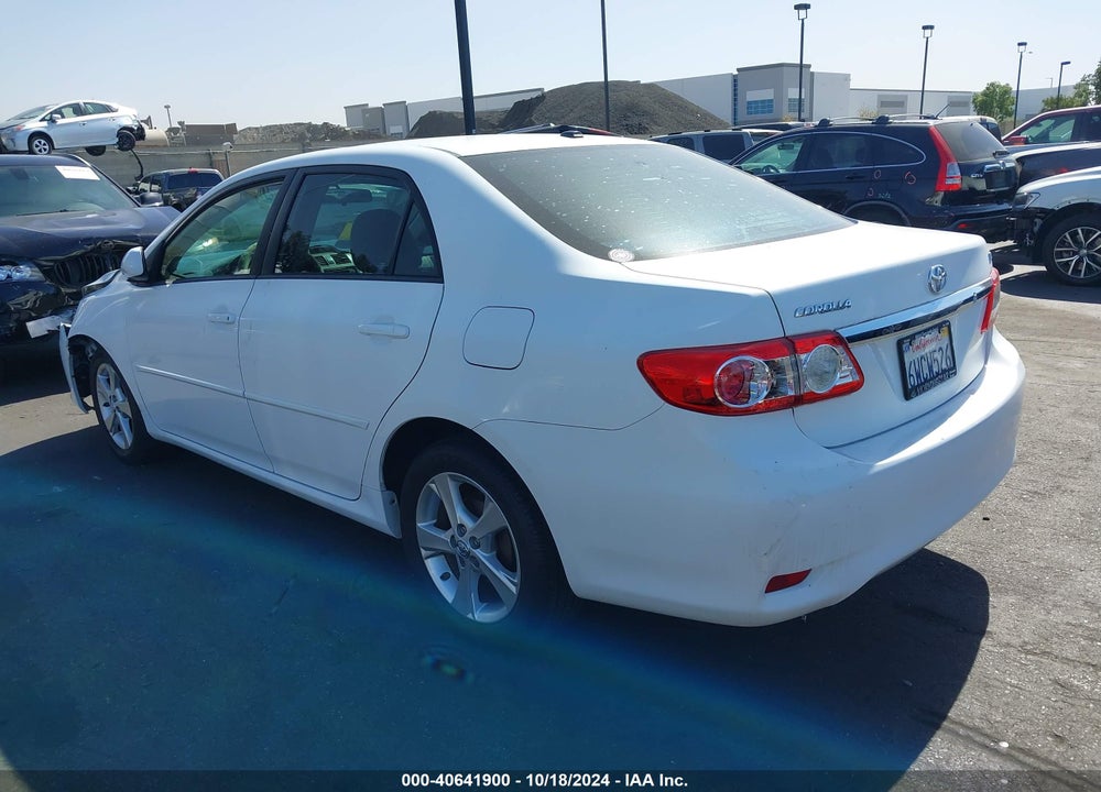 2012 TOYOTA COROLLA LE VIN: 2T1BU4EE1CC835625
