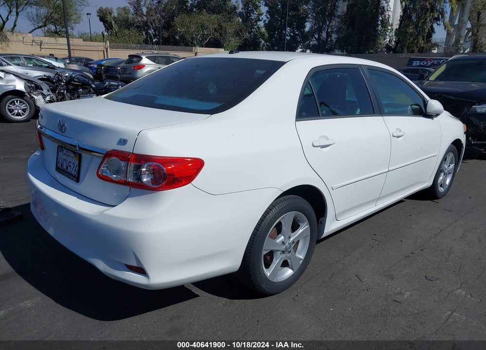 2012 TOYOTA COROLLA LE VIN: 2T1BU4EE1CC835625