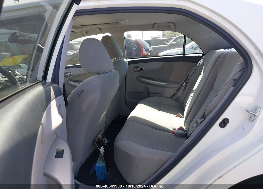 2012 TOYOTA COROLLA LE VIN: 2T1BU4EE1CC835625