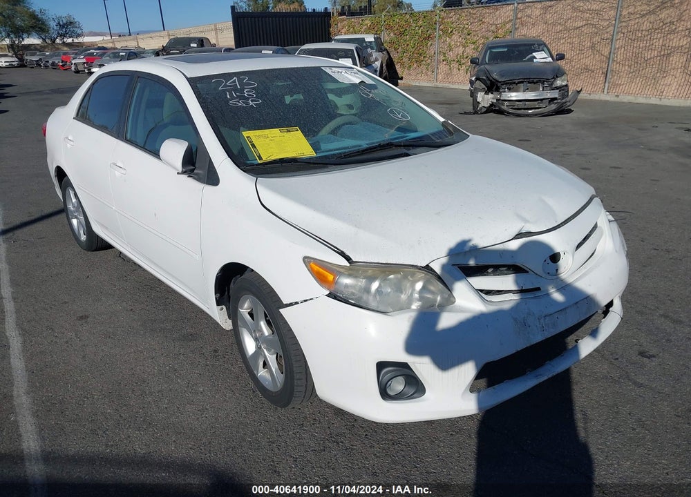 2012 TOYOTA COROLLA LE VIN: 2T1BU4EE1CC835625