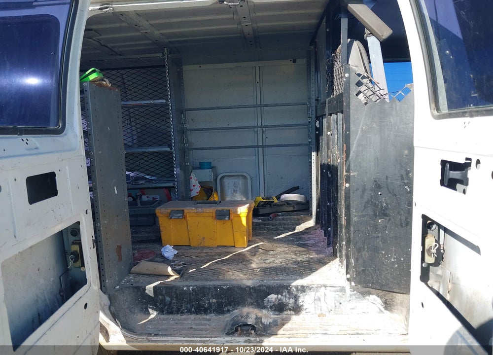 1999 DODGE RAM VAN 1500 COMMERCIAL/CONVERSION VIN: 2B7HB11X9XK580260