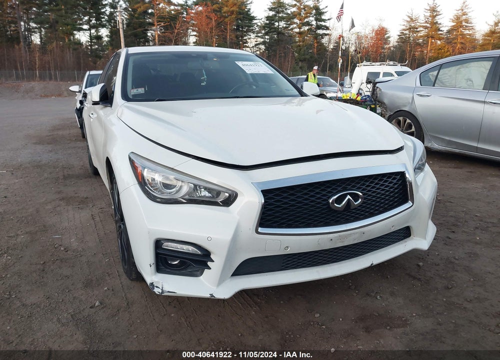 2015 INFINITI Q50 SPORT VIN: JN1BV7AR7FM390714