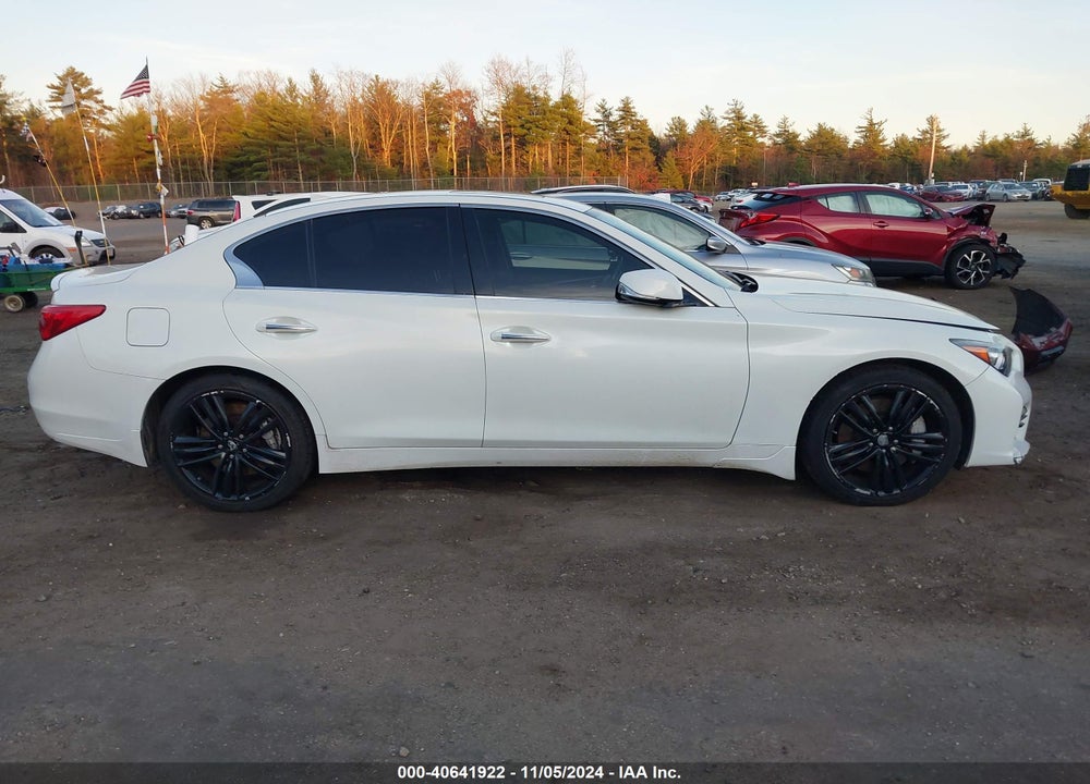 2015 INFINITI Q50 SPORT VIN: JN1BV7AR7FM390714