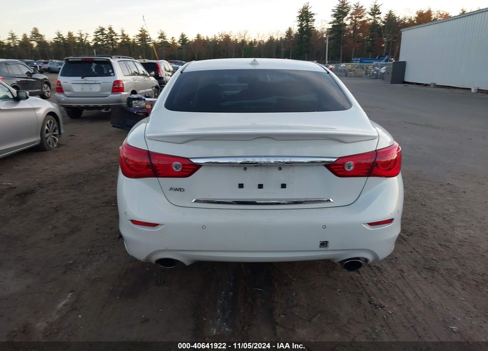 2015 INFINITI Q50 SPORT VIN: JN1BV7AR7FM390714