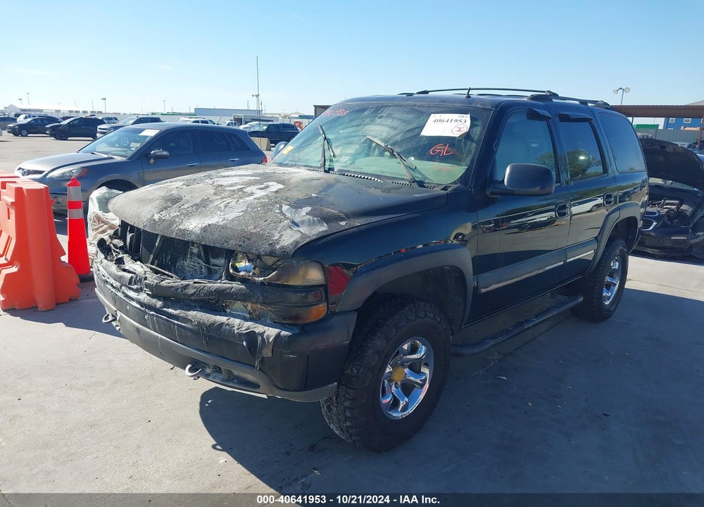 2002 CHEVROLET TAHOE LT VIN: 1GNEK13Z42R124925