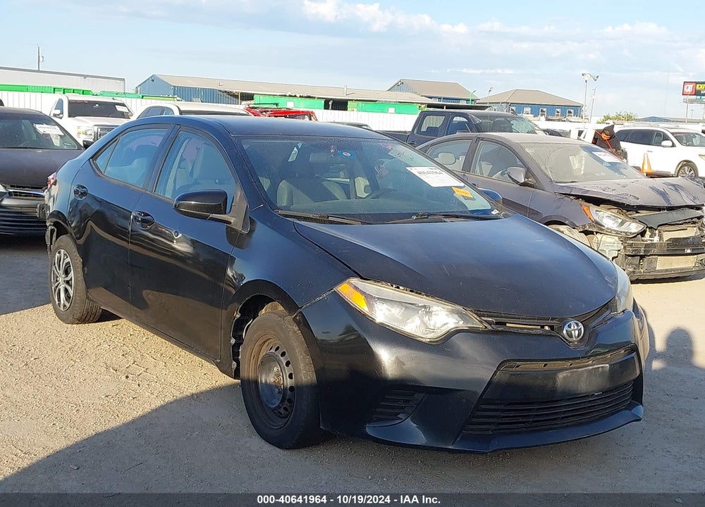 2016 TOYOTA COROLLA L VIN: 5YFBURHE4GP368554
