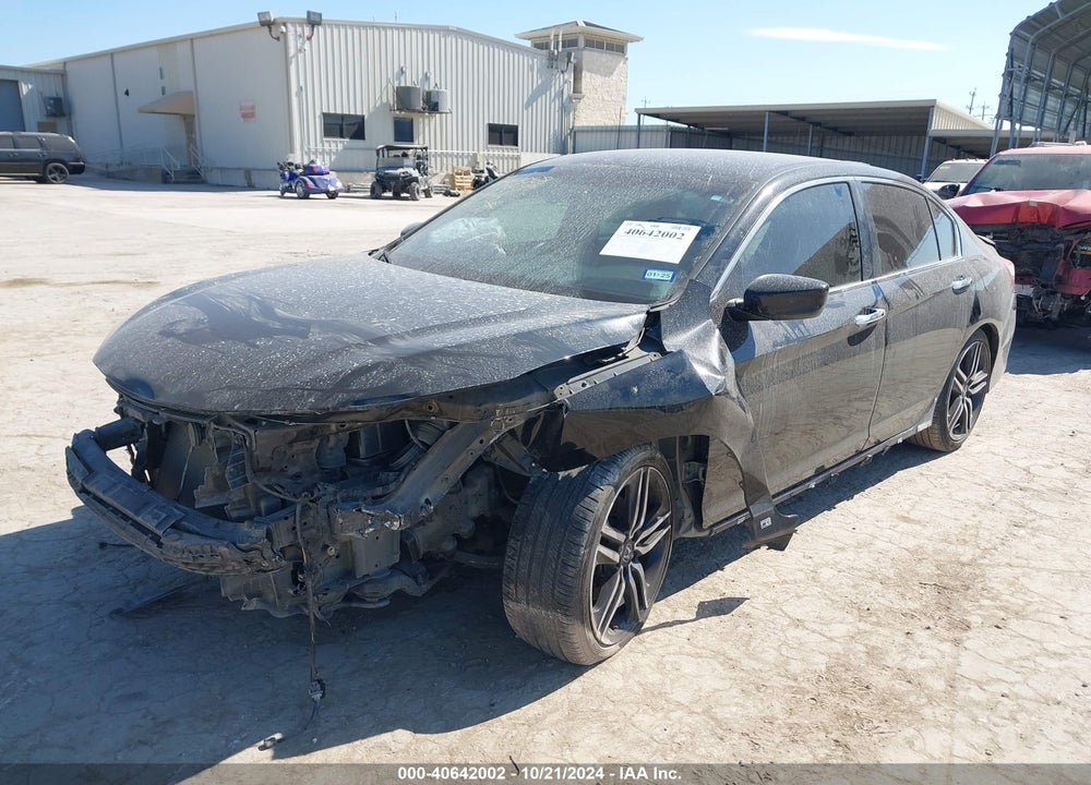 2017 HONDA ACCORD SPORT VIN: 1HGCR2F5XHA061199