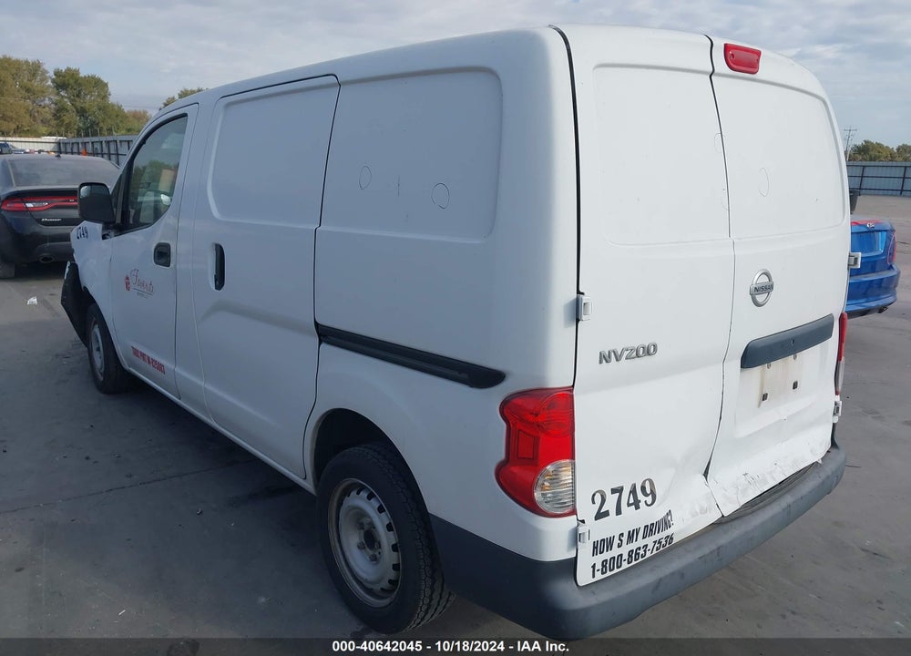 2013 NISSAN NV200 S VIN: 3N6CM0KN0DK693724