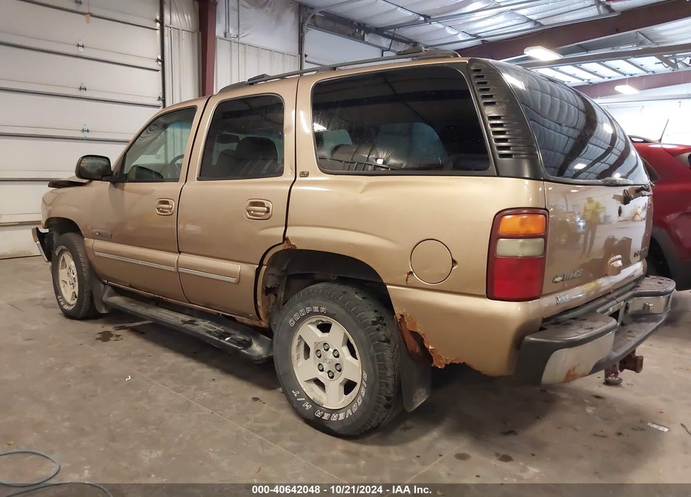 2001 CHEVROLET TAHOE LT VIN: 1GNEK13T61J170538