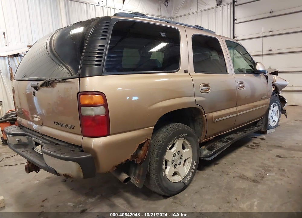 2001 CHEVROLET TAHOE LT VIN: 1GNEK13T61J170538
