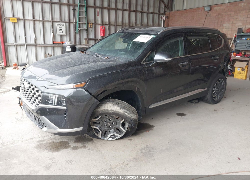 2023 HYUNDAI SANTA FE HYBRID LIMITED VIN: 5NMS5DA13PH001498