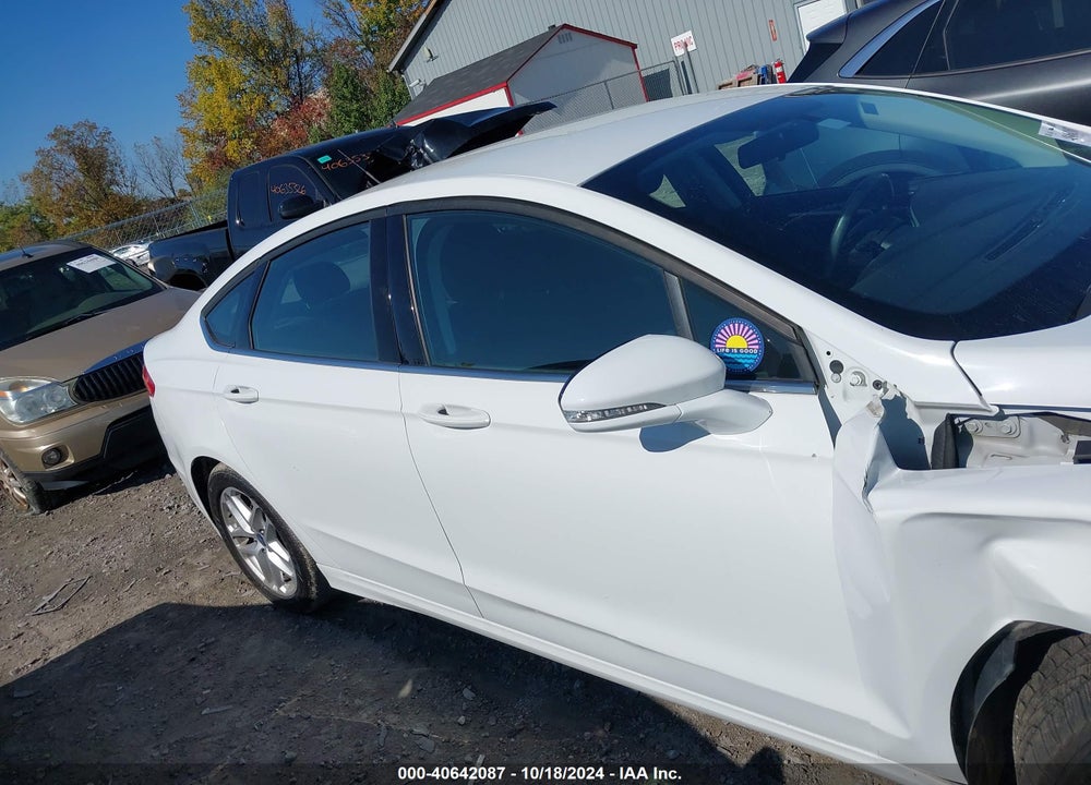 2016 FORD FUSION SE VIN: 3FA6P0H72GR118221