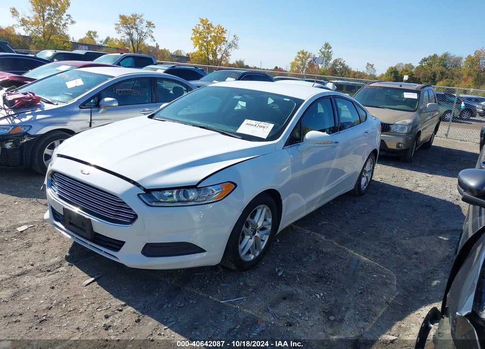 2016 FORD FUSION SE VIN: 3FA6P0H72GR118221