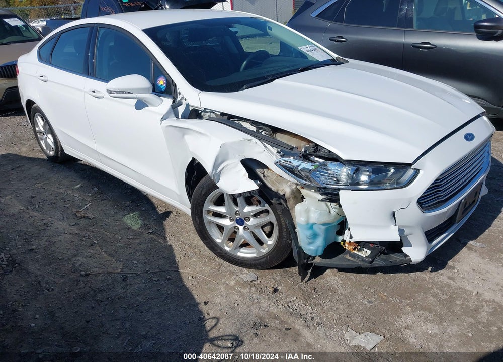 2016 FORD FUSION SE VIN: 3FA6P0H72GR118221