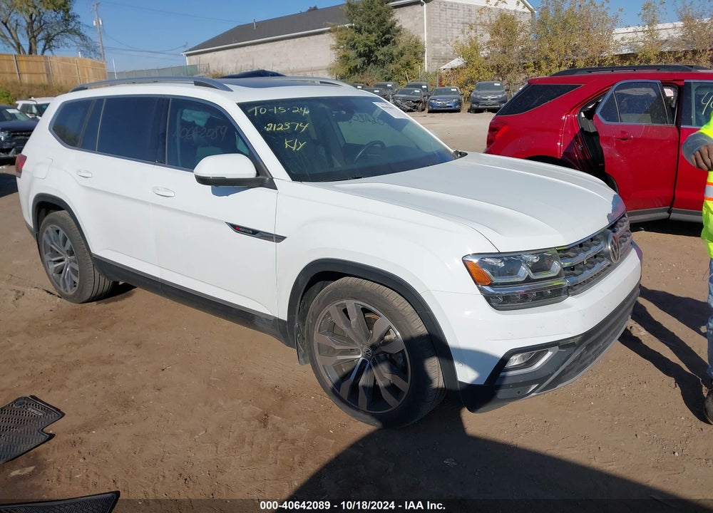 2019 VOLKSWAGEN ATLAS 3.6L V6 SEL PREMIUM VIN: 1V2NR2CA8KC599483