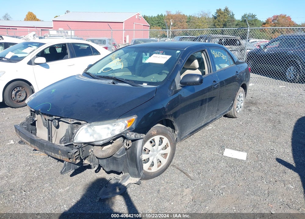 2010 TOYOTA COROLLA LE VIN: 2T1BU4EE5AC272446
